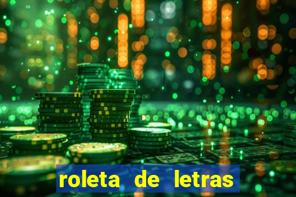 roleta de letras stop online